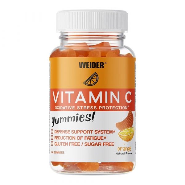 Vitamina C em gomas da Weider