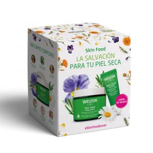 pack weleda skin food com oferta do bálsamo lábios