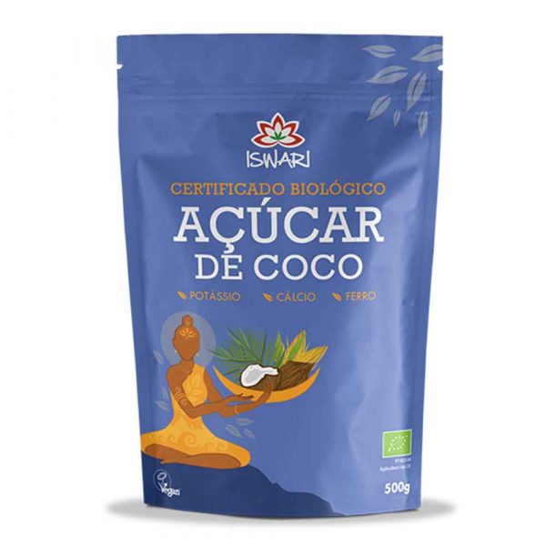 Azúcar de coco 500 g - Iswari