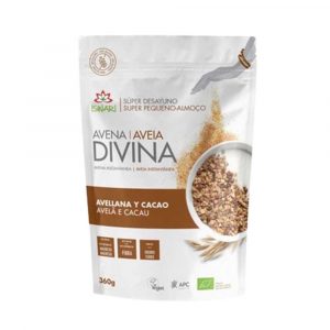 Aveia Divina Avelã Cacau Bio 360g - Iswari