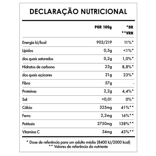 Baobab em Pó Bio 125g - Iswari