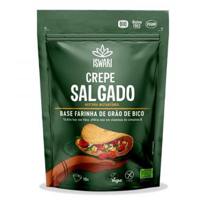 CREPE SALGADO Vegan Bio sem Glúten 250g - Iswari