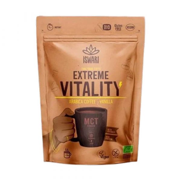 Extreme Vitality Café Arábica Mct Pó - Iswari