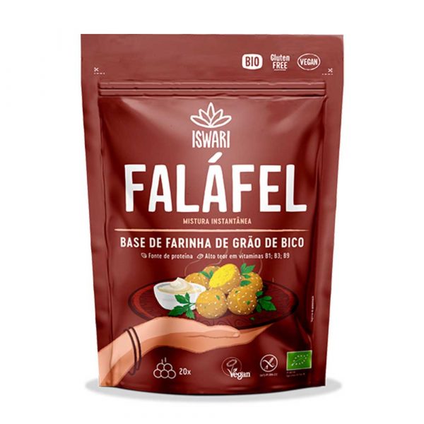 Falafel Bio Pó S/Glúten 250g - Iswari