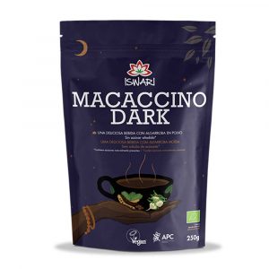 Macaccino Dark Bio 250g - Iswari