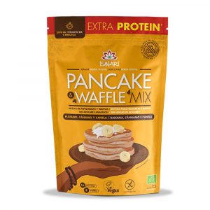 Pancake Mix Bio Plátano y Cáñamo SG 400g - Iswari