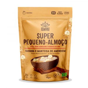 Super Peq. Almoço Banana e Manteiga de Amendoim 360g - Iswari