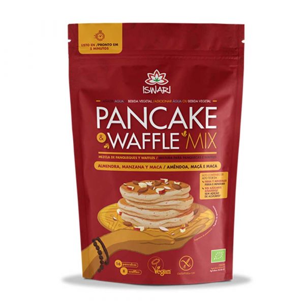 Mix Pancake Bio Almendra, Manzana y Maca 400g - Iswari