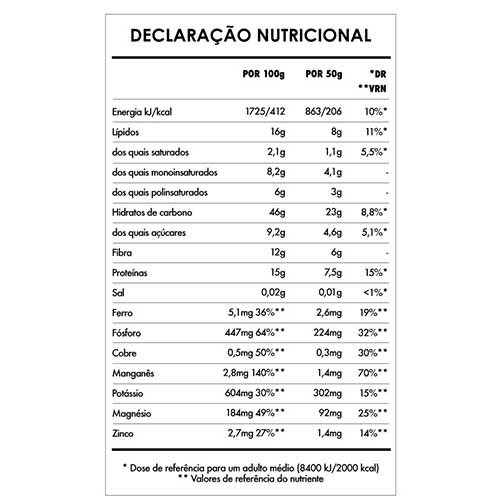 Super Merienda Almuerzo Maca, Canela y Almendras Bio 360g - Iswari