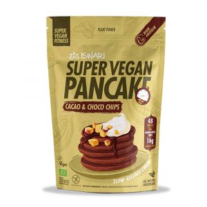 Tortita super vegana de cacao y pepitas de chocolate 750g - Iswari