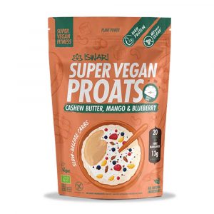 Super Vegan Proats Caju, Manga e Mirtilo 750g – Iswari