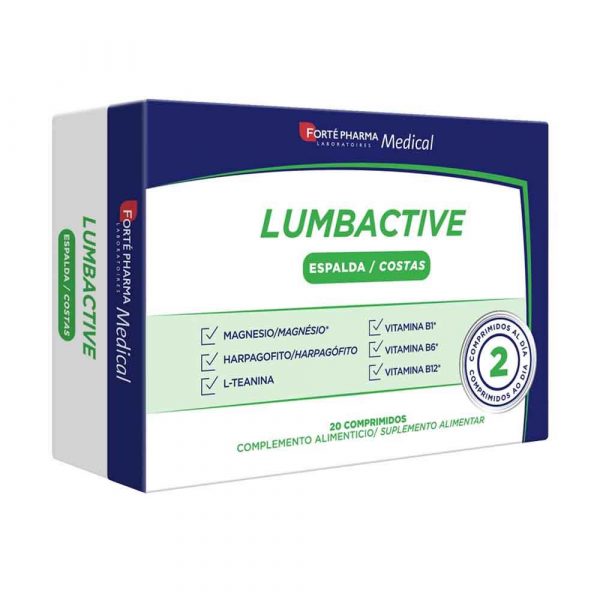 Lumbactive em comprimidos da marca Forte Pharma