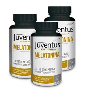 Paquete de pastillas de Melatonina Juventus