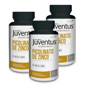 Envase de comprimidos de Picolinato de Zinc de Juventus