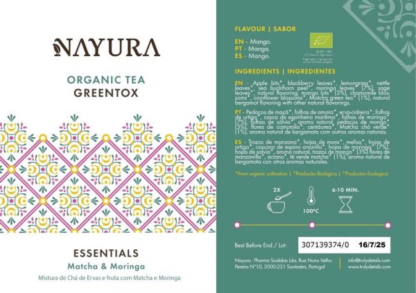 Etiquetado Nayura Greentox