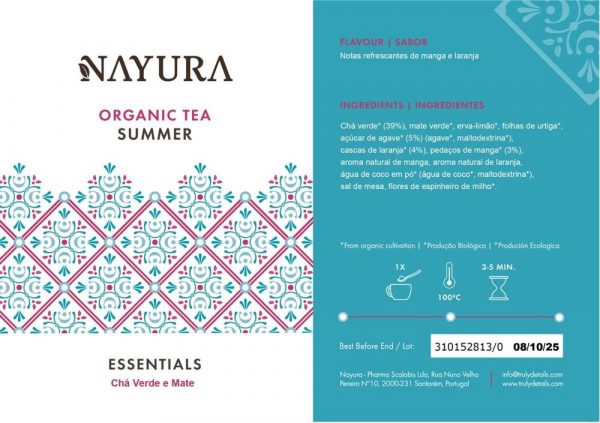 Etiqueta de verano Nayura