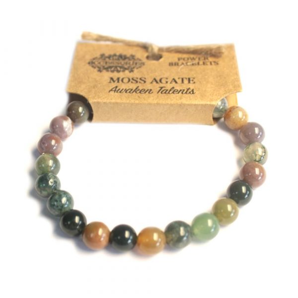 Pulseira de Energia - Ágata musgosa