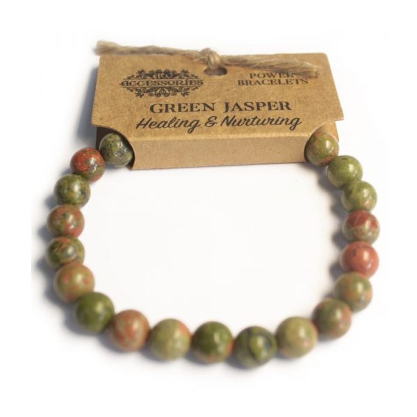 Pulseira de Energia - Jaspe Verde