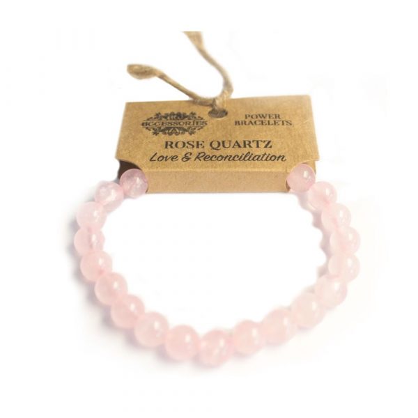 Pulseira de Energia - Quartzo Rosa