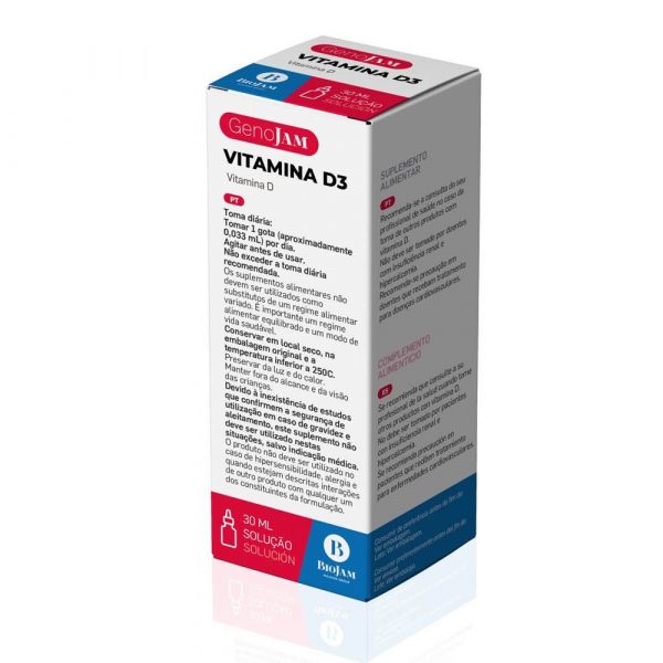 Vitamina D3 30ml - Ecogenética