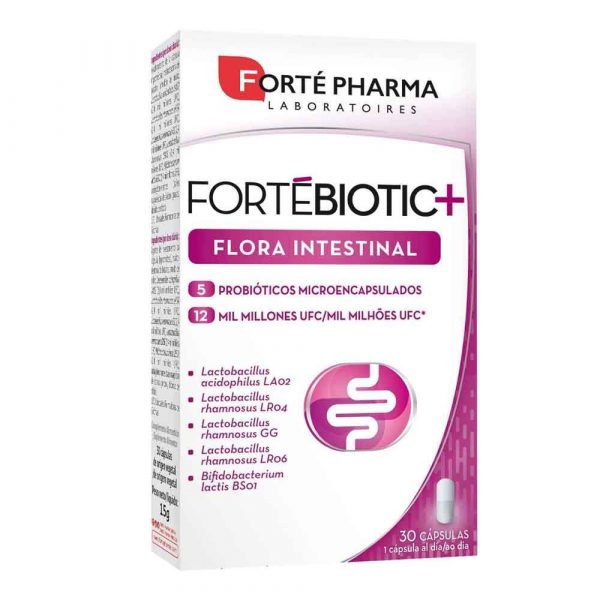 Forté Biotic Flora Intestinal 30 Cápsulas - Forte Pharma