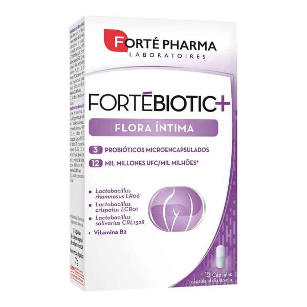 Forté Biotic Flora Íntima 15 Cápsulas - Forte Pharma