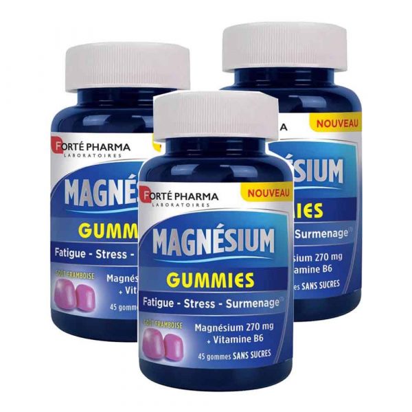 Forté Magnésio + Vit.B6 Pack Gummies - Forte Pharma