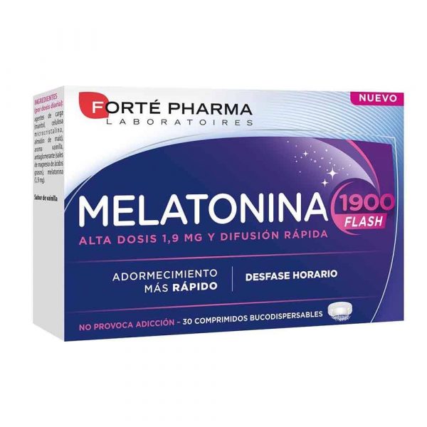 Forté Noite Melatonina 1900 30 Comp.Orodispersiveis - Forte Pharma