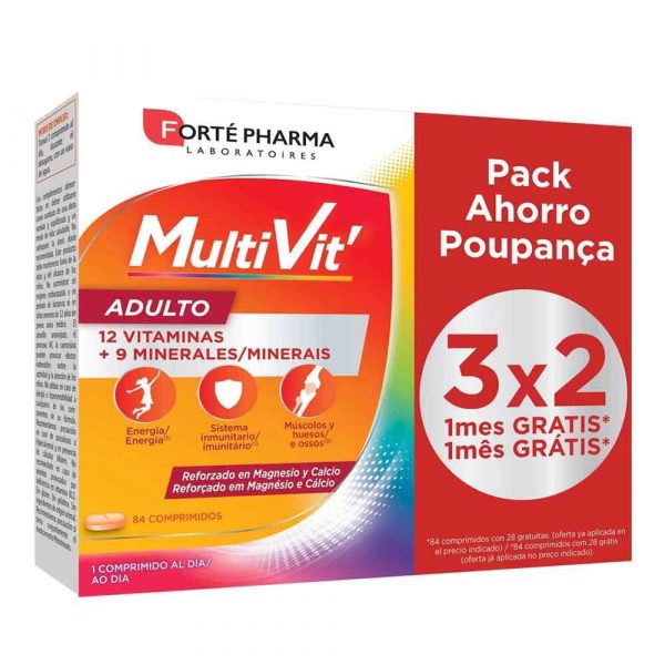 Multivit Adulto LM 84 Comprimidos