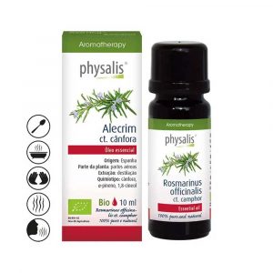 Óleo Essencial de Alecrim Ct. Cânfora Bio 10ml - Physalis