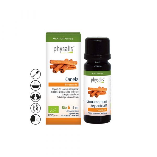 Óleo Essencial de Canela Bio 5ml - Physalis