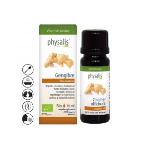 Óleo Essencial de Gengibre Bio - 10ml - Physalis
