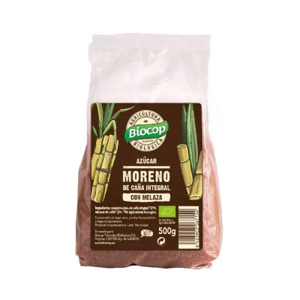 Azúcar moreno con melaza Biocop
