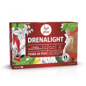 Drenalight Hot Plus 20 ampolas - Dietmed