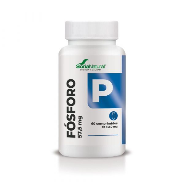 Fósforo em comprimidos da marca Soria Natural
