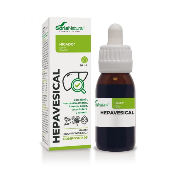 Hepavesical composor 3 da marca Soria Natural