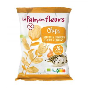chips lentilhas e cebola da marca Les Pain de Fleurs