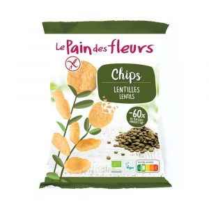 Chips de Lentilhas da marca Le Pain des Fluers