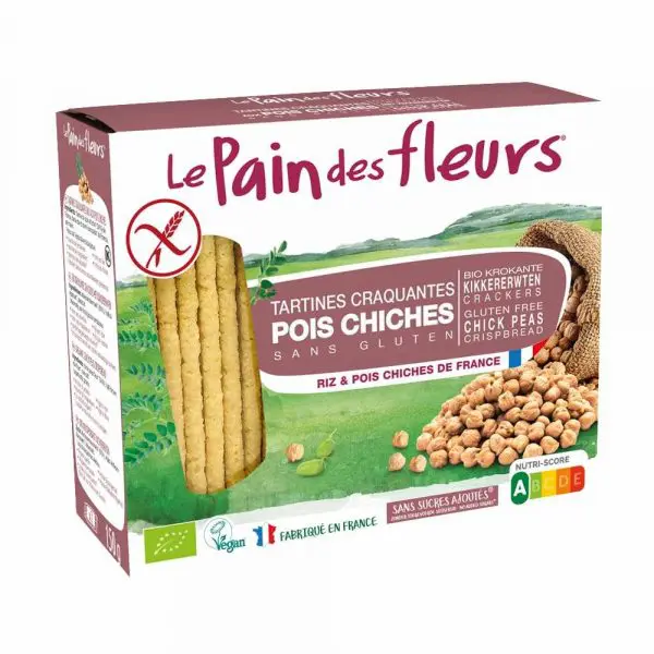 Tostas de Grão da marca Le Pain des Fleurs