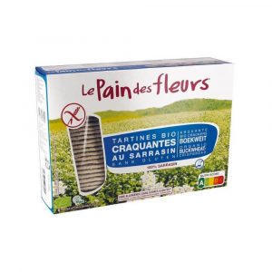 Tostas trigo sarraceno sem sal de 300g Le pain de fleurs