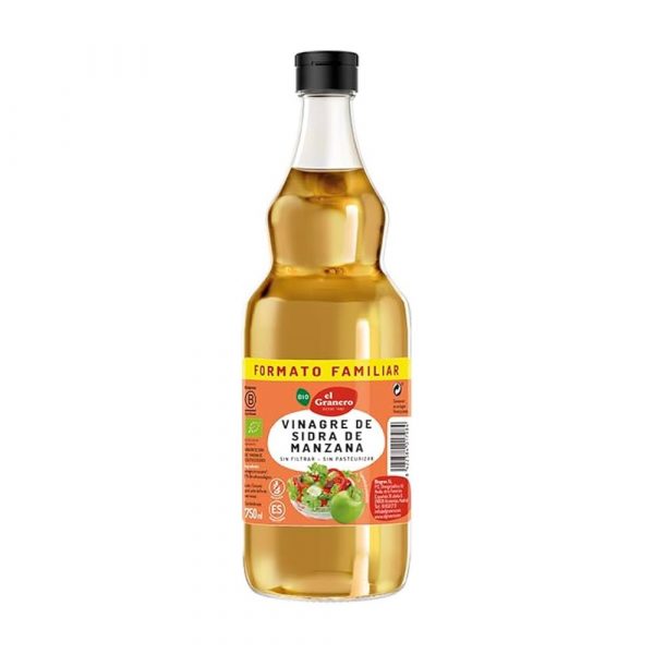 Vinagre de sidra de manzana sin filtrar El Granero