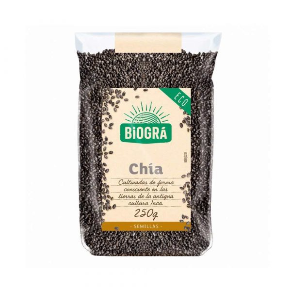250 g de semillas de chía de la marca biográ