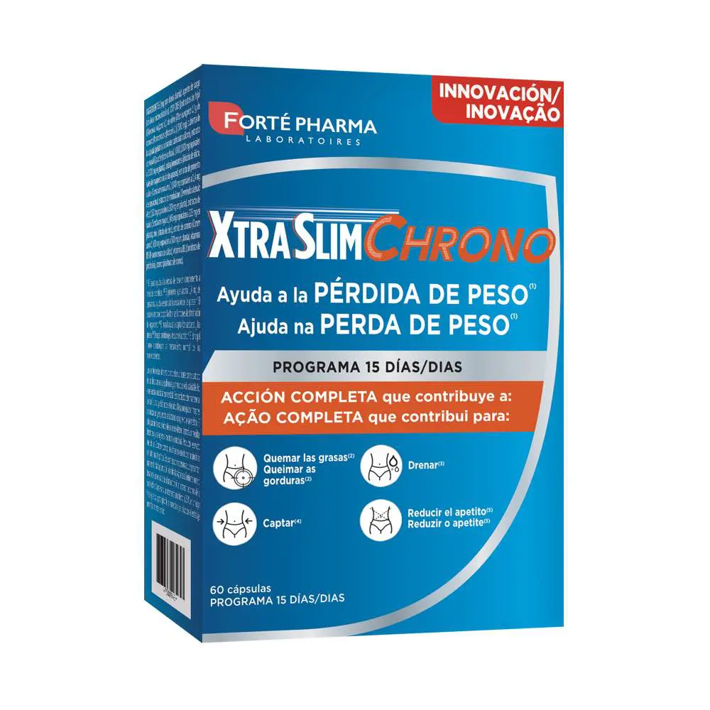 Xtraslim Chrono cápsulas de forte pharma