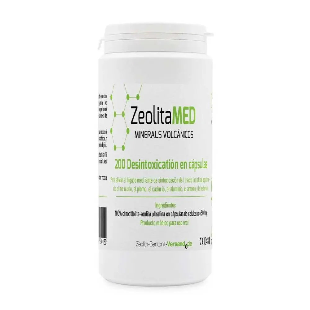 Comprimidos desintoxicantes de zeolita