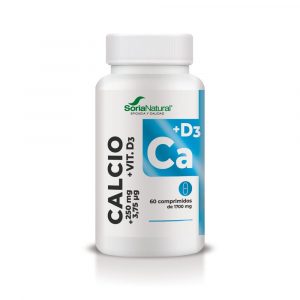 Cálcio + Vitamina D3 da marca Soria Natural