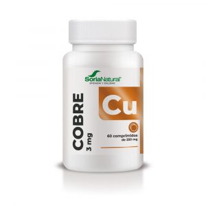 Cobre em comprimidos da soria natural