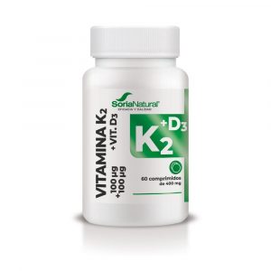 Vitamina K2 com Vitamina D3 da marca Soria Natural