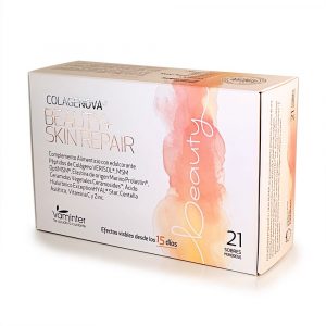 Beleza e pele reparada da marca Colagenova