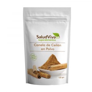 Canela do Ceilão em Pó Bio 125 g - Salud Viva