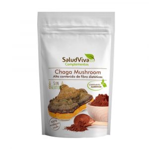 Chaga Mushroo Bio em pó 100g - Salud Viva
